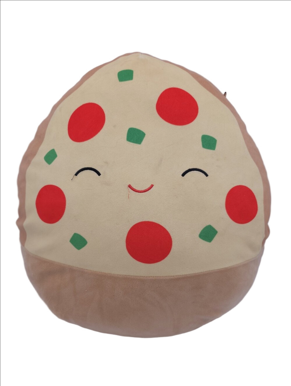 Giant Pizza Squishmallow Plush Pillow 🍕 Super Soft Kawaii Cushion
